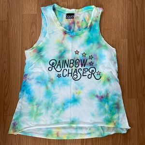 ❤️ Rainbow Chaser Tie Dye Tank Size Small
